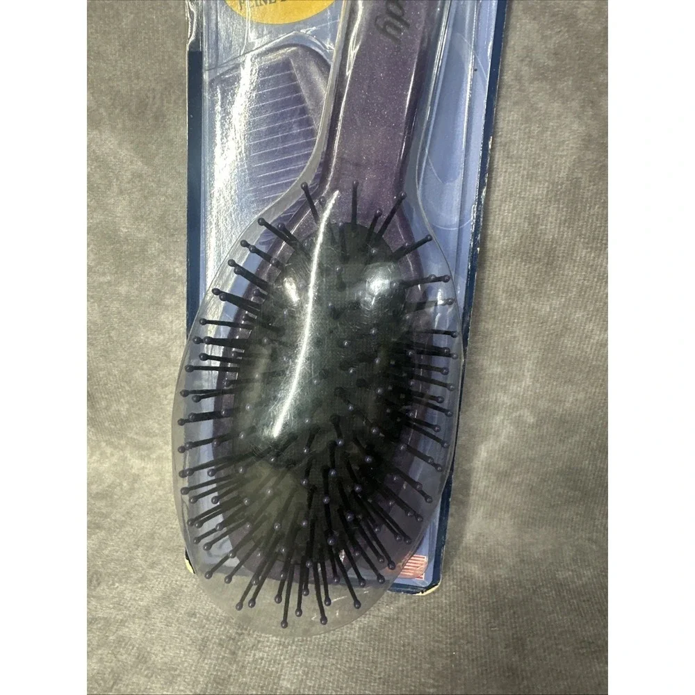 Vintage 1999 Goody 22901 Hair Brush Comb Set Purple New